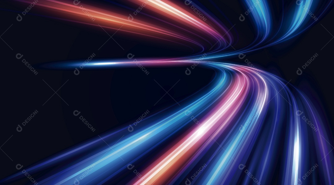 Movimento Abstrato Moderno de Alta Velocidade Vetor EPS