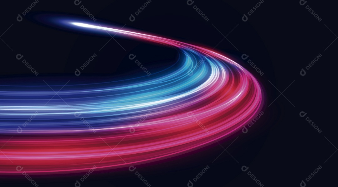 Movimento Abstrato Moderno de Alta Velocidade Vetor EPS