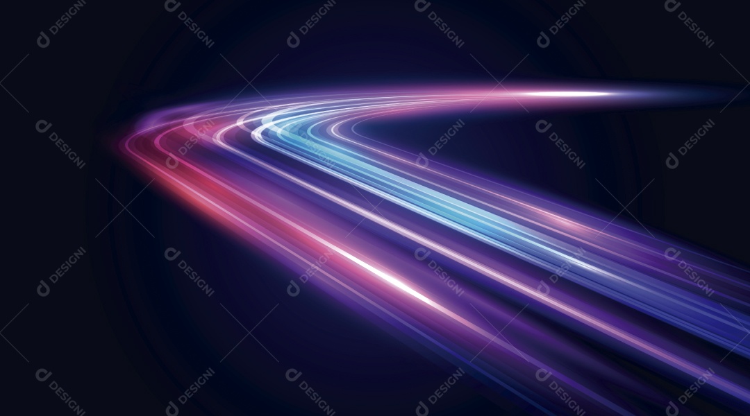 Movimento Abstrato Moderno de Alta Velocidade Vetor EPS