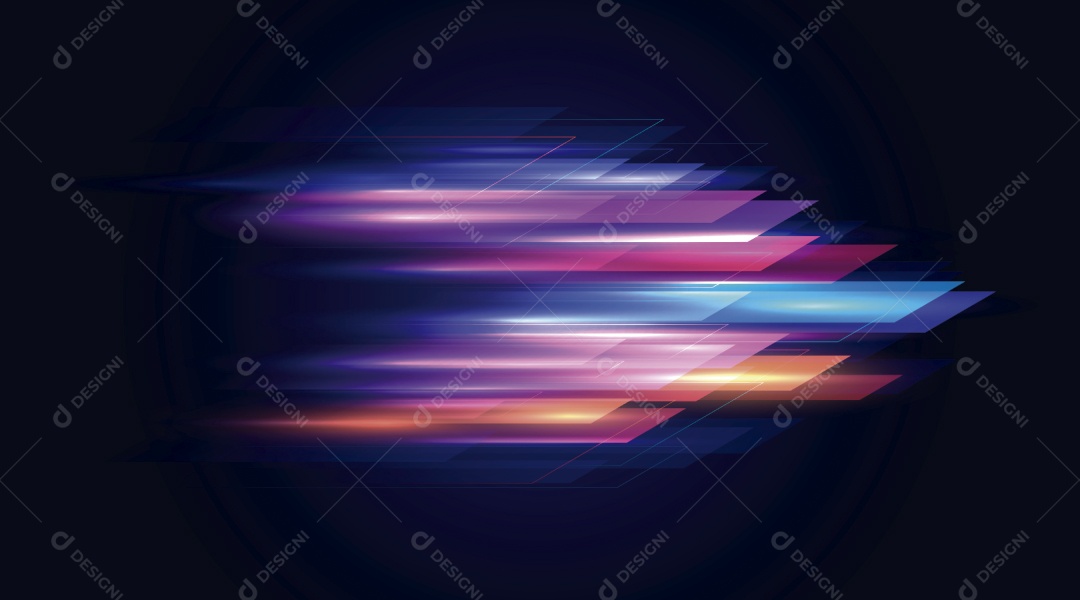 Movimento Abstrato Moderno de Alta Velocidade Vetor EPS