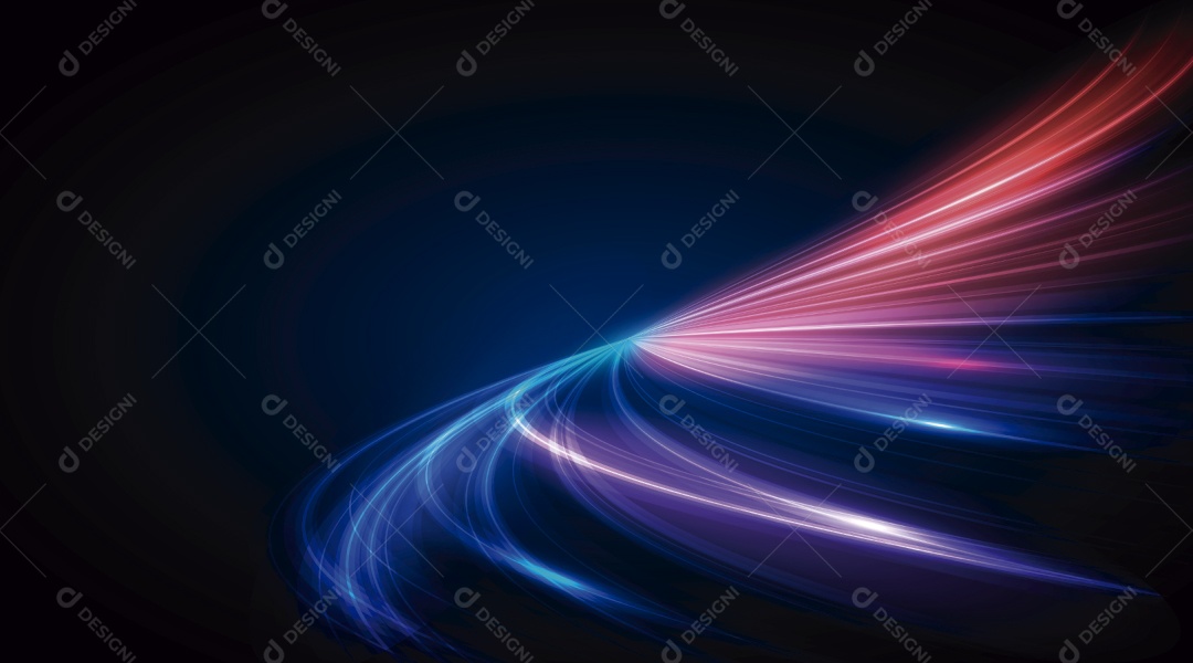 Movimento Abstrato Moderno de Alta Velocidade Vetor EPS