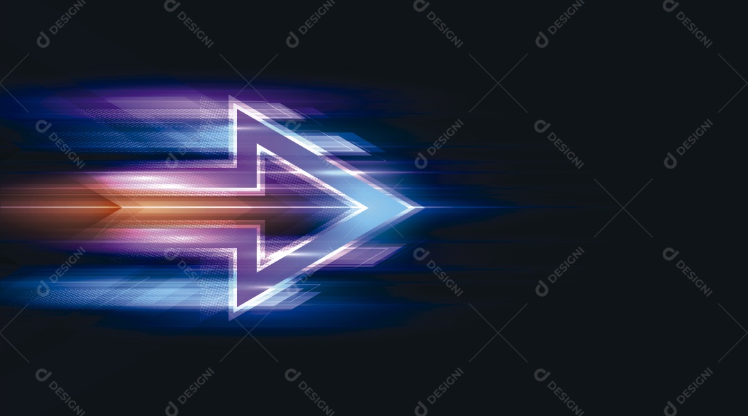 Movimento Abstrato Moderno de Alta Velocidade Vetor EPS