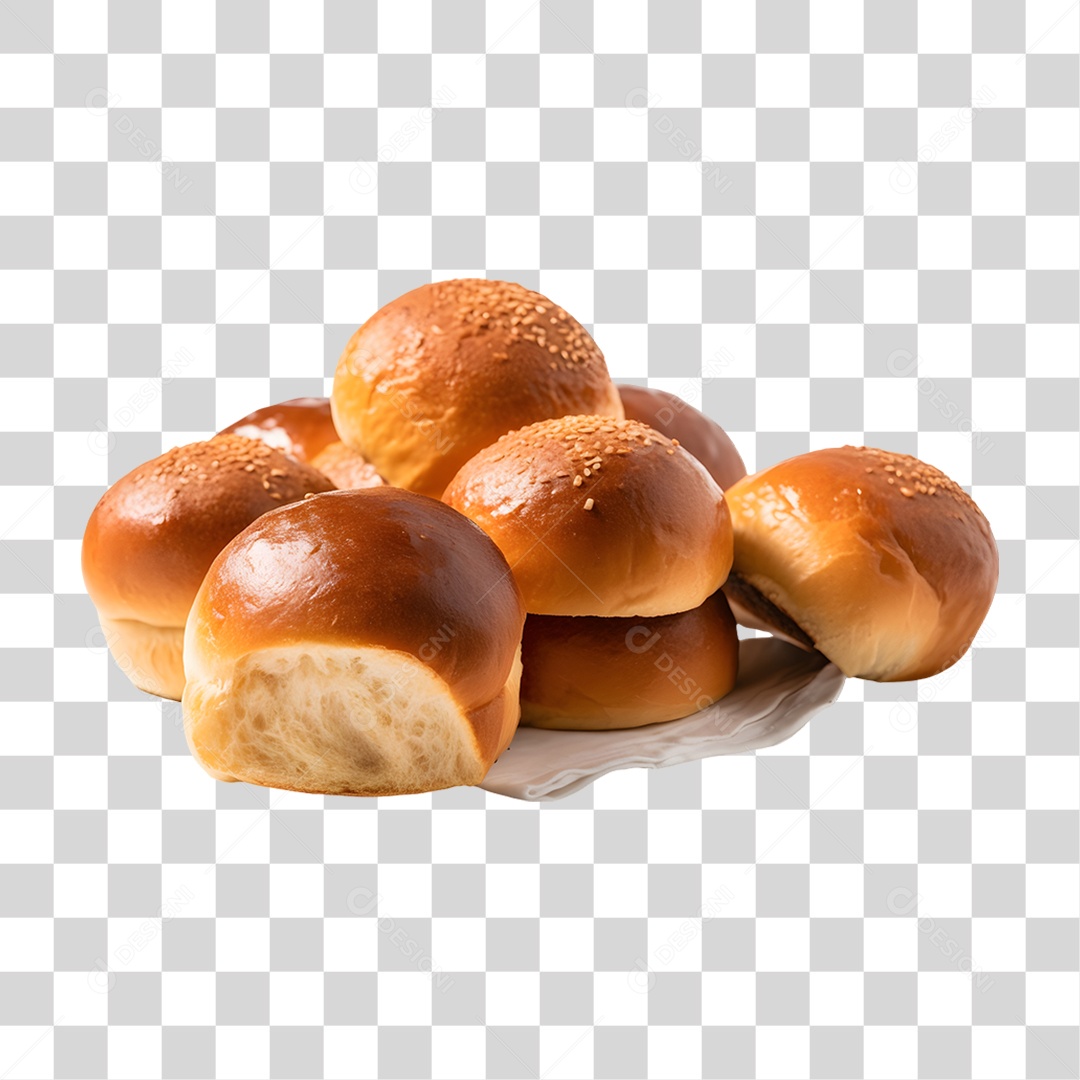 Pães Assados PNG Transparente