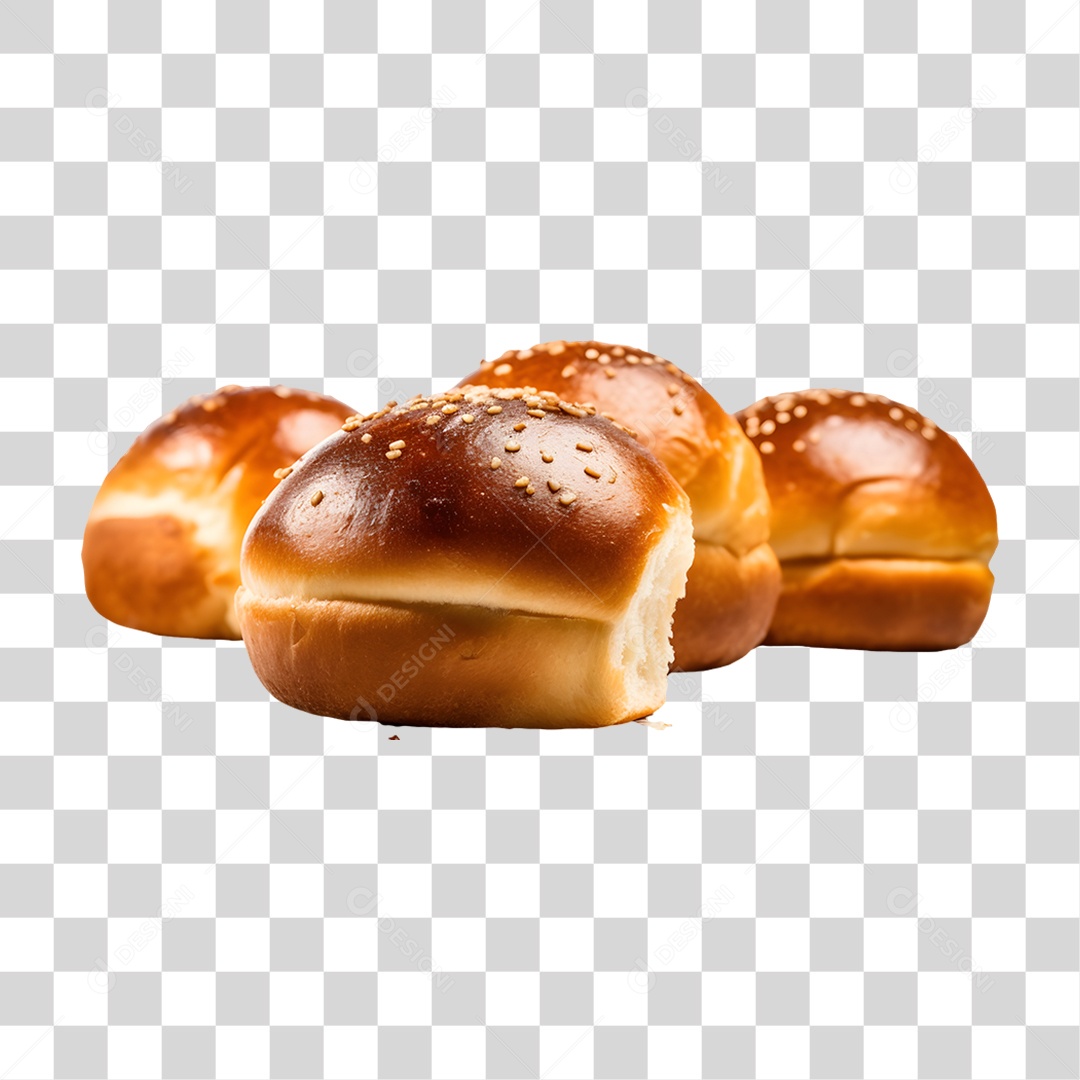 Pães Assados PNG Transparente