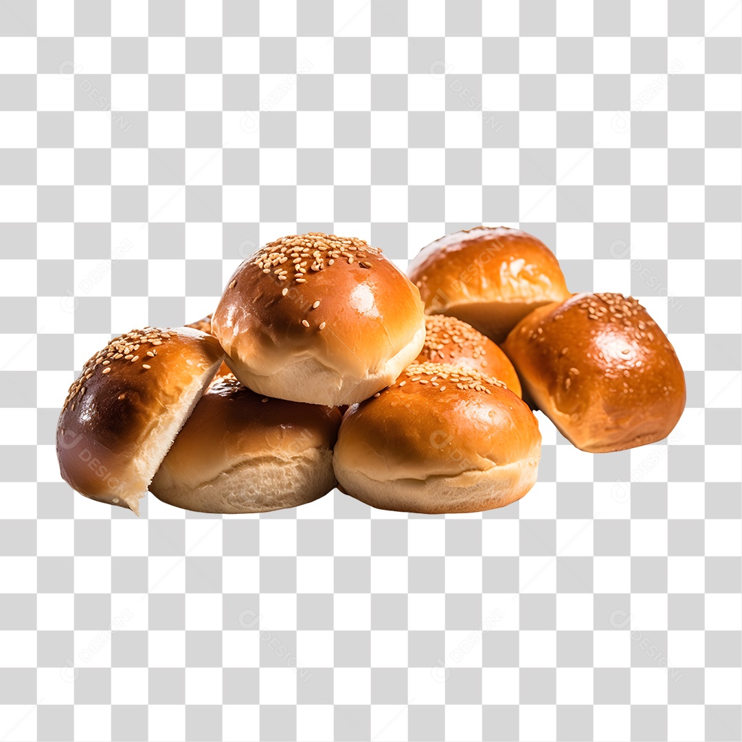 Pães Assados PNG Transparente