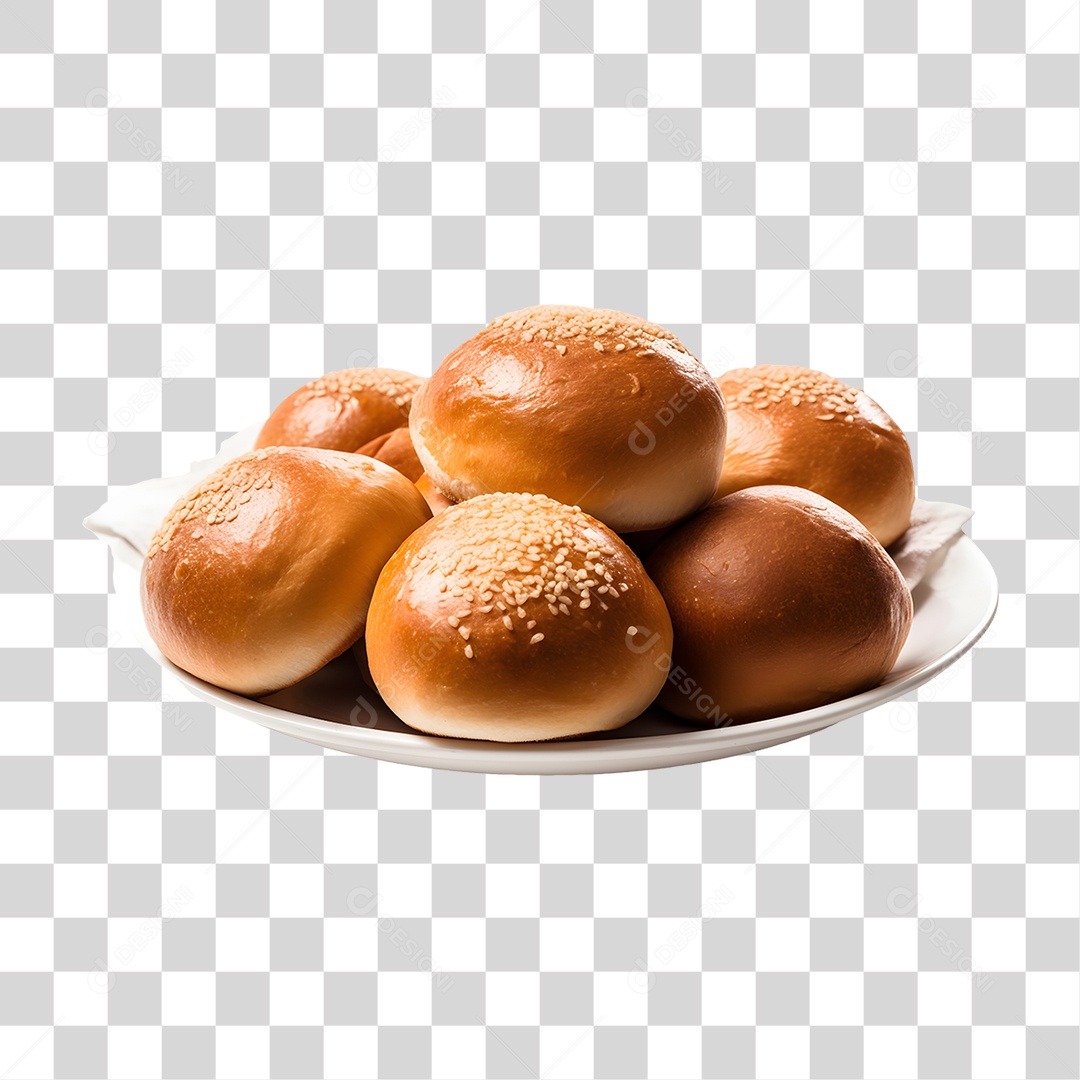 Pães Assados PNG Transparente