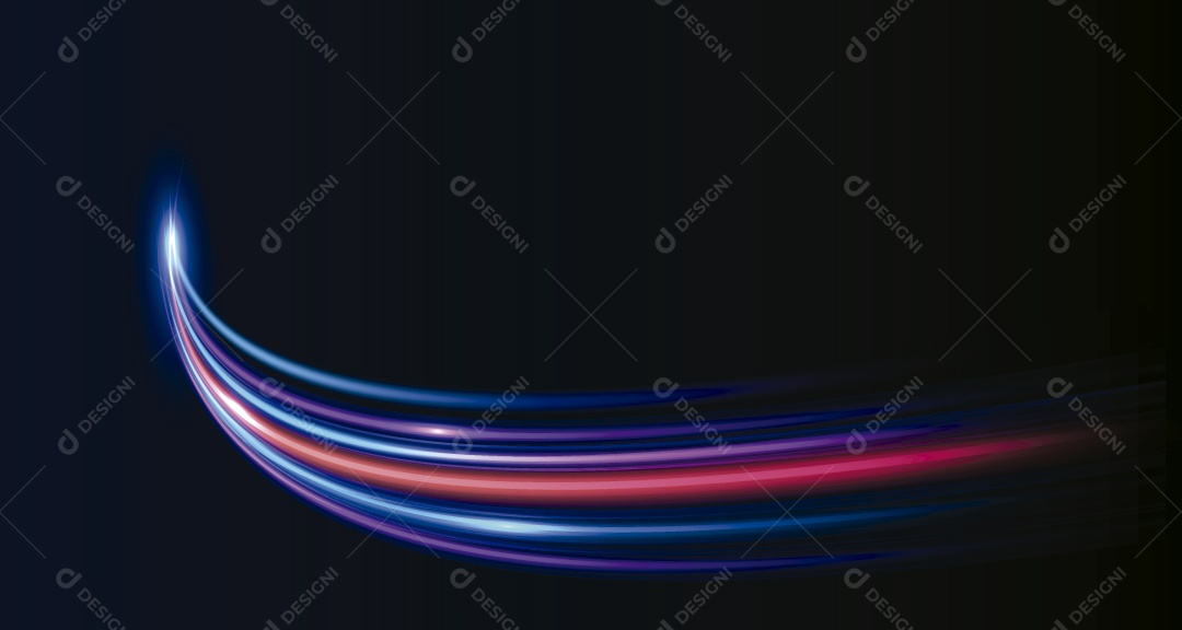 Movimento Abstrato Moderno de Alta Velocidade Vetor EPS