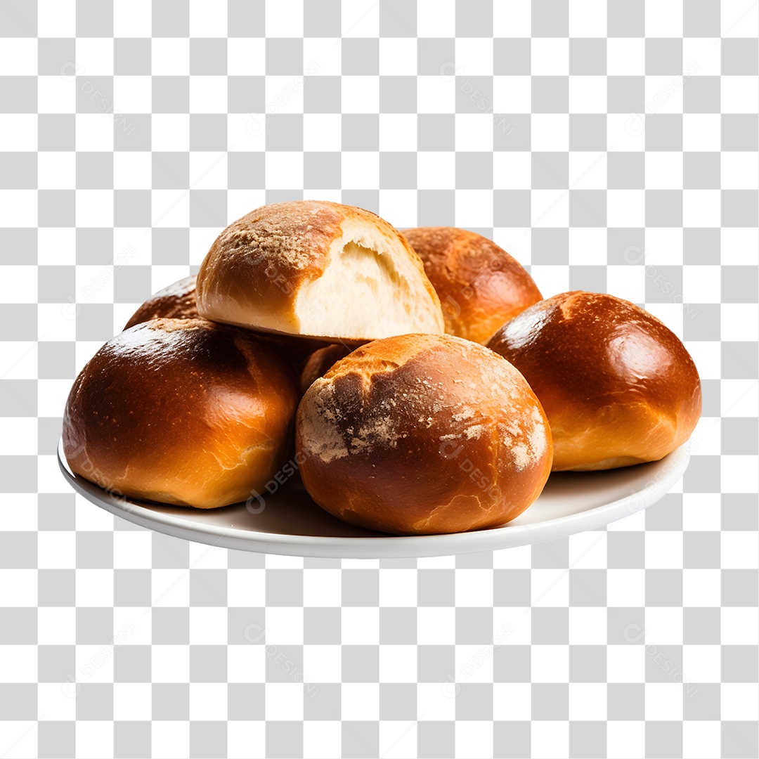 Pães Assados PNG Transparente