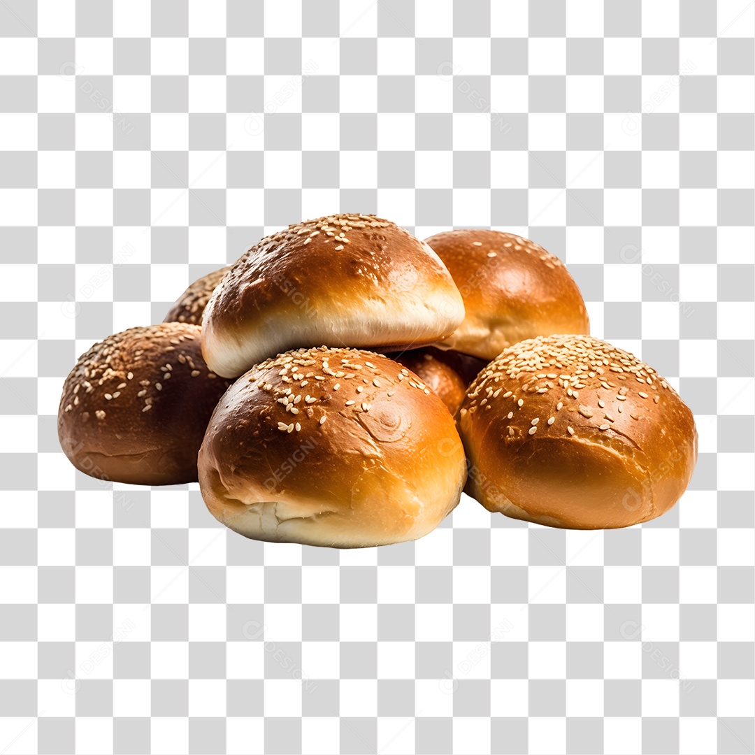 Pães Assados PNG Transparente