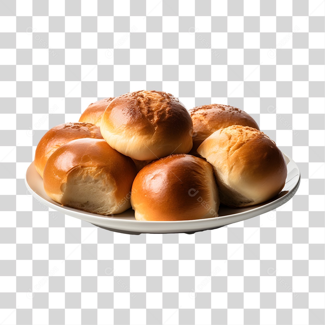 Pães Assados PNG Transparente