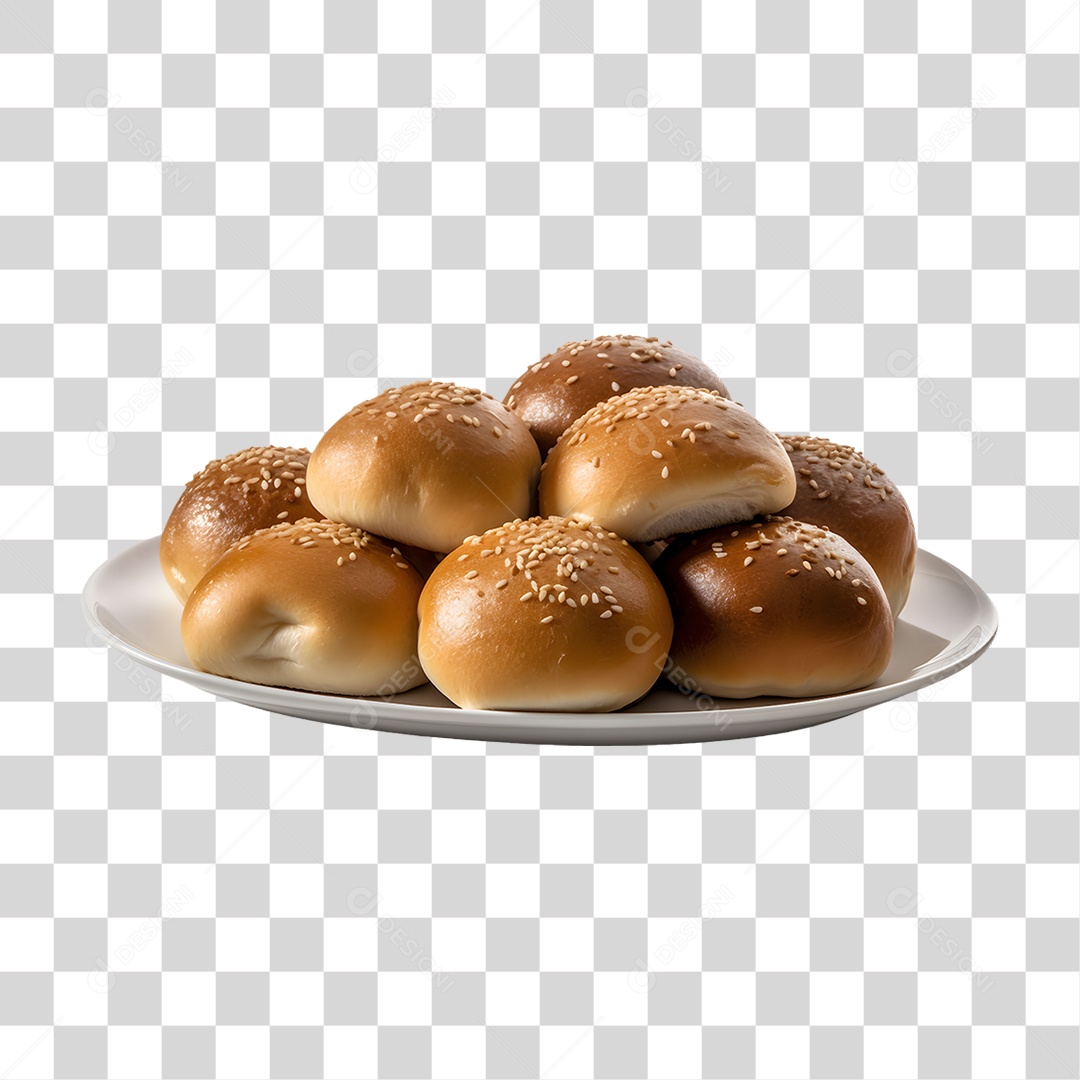 Pães Assados PNG Transparente