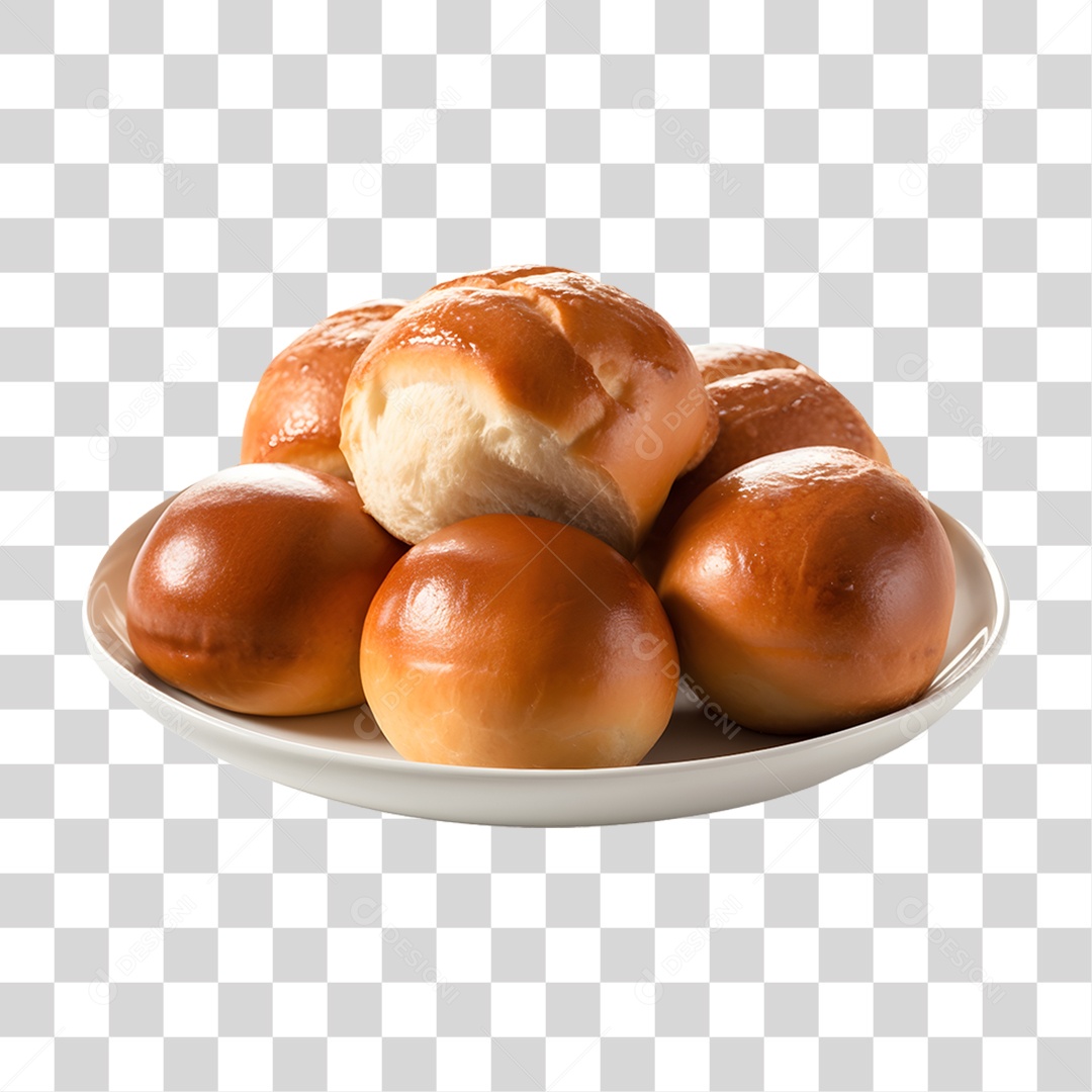 Pães Assados PNG Transparente