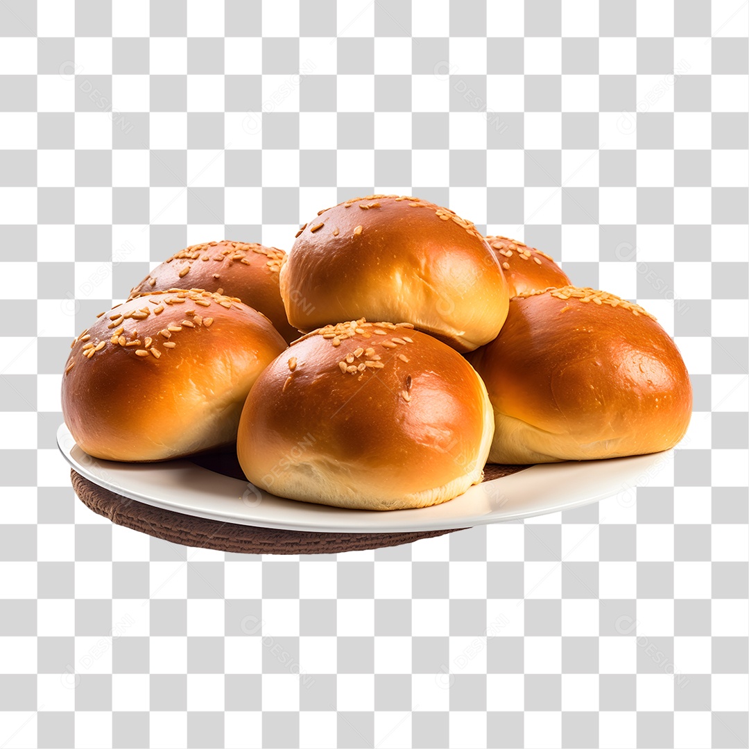 Pães Assados PNG Transparente