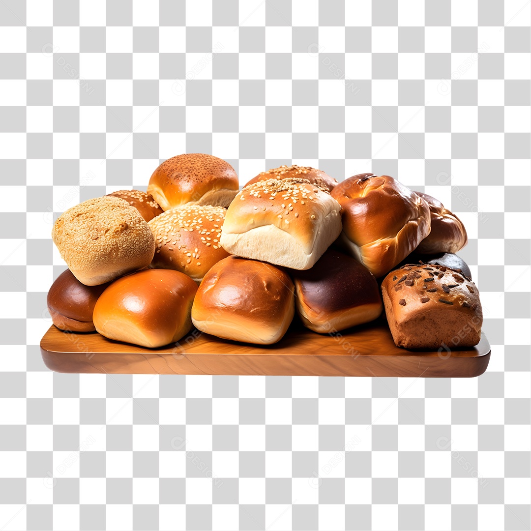 Pães Assados PNG Transparente