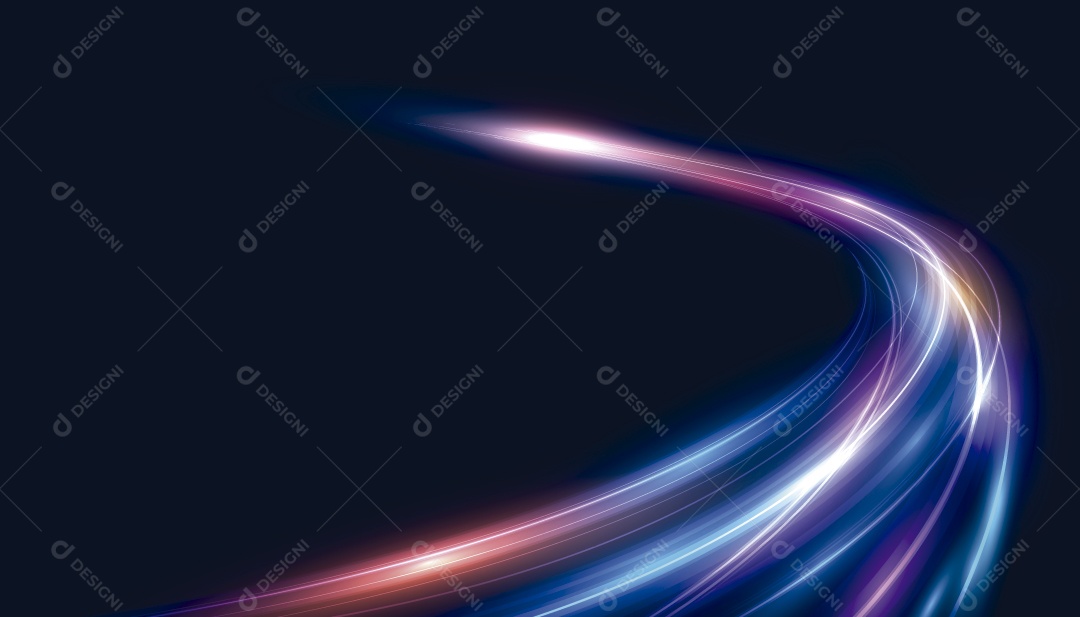 Movimento Abstrato Moderno de Alta Velocidade Vetor EPS