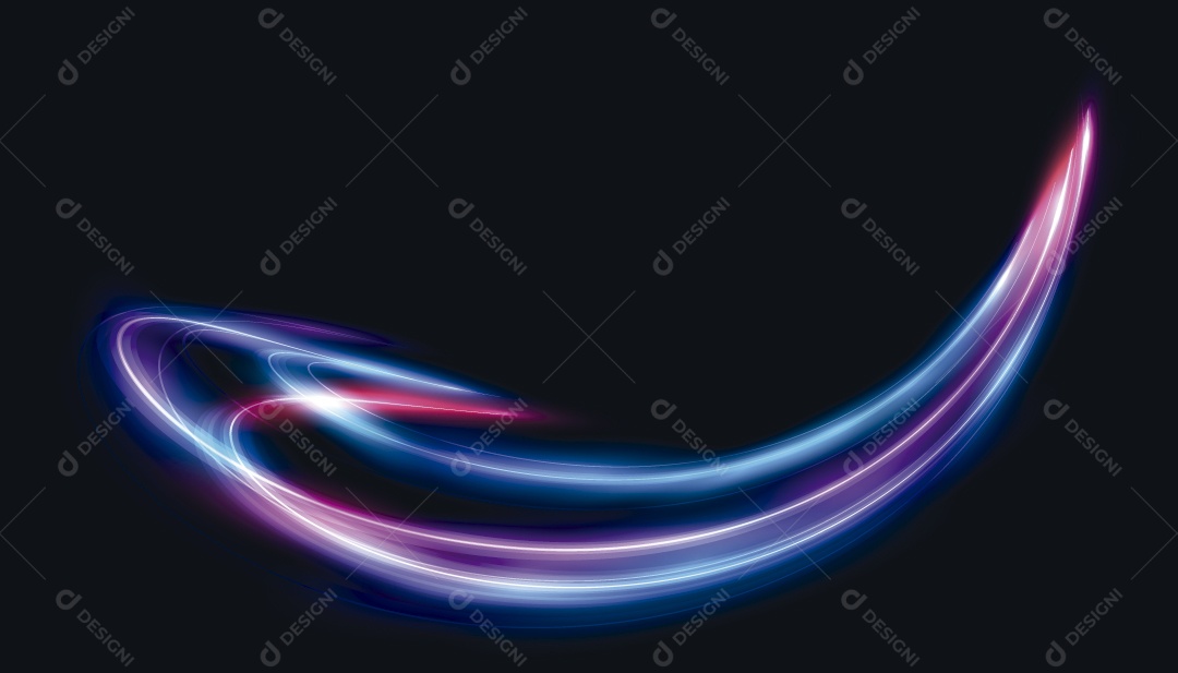 Movimento Abstrato Moderno de Alta Velocidade Vetor EPS