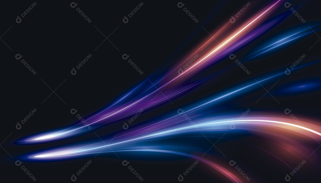 Movimento Abstrato Moderno de Alta Velocidade Vetor EPS