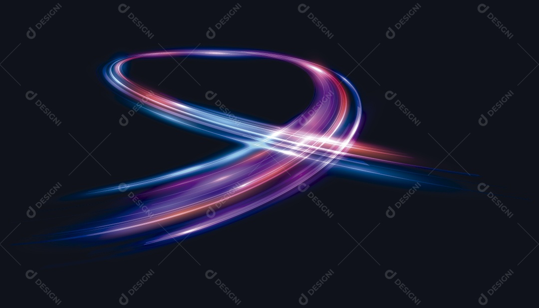 Movimento Abstrato Moderno de Alta Velocidade Vetor EPS