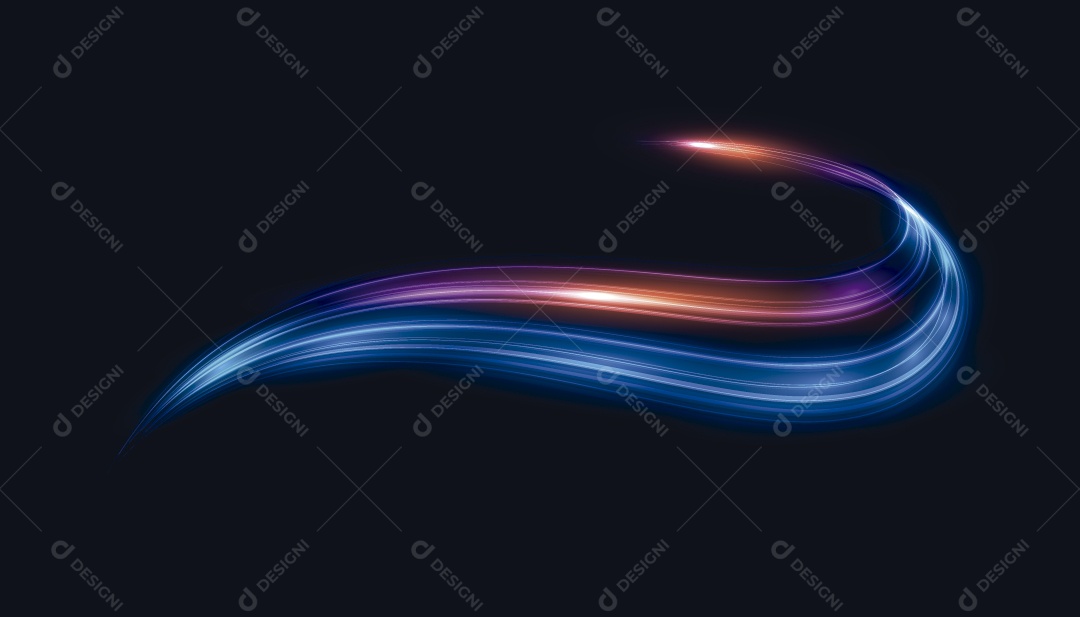 Movimento Abstrato Moderno de Alta Velocidade Vetor EPS