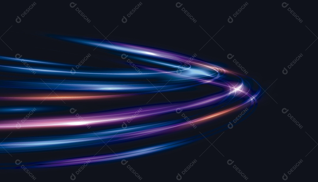 Movimento Abstrato Moderno de Alta Velocidade Vetor EPS