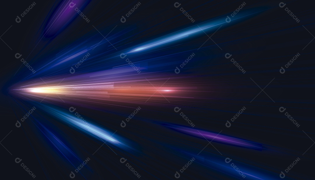 Movimento Abstrato Moderno de Alta Velocidade Vetor EPS