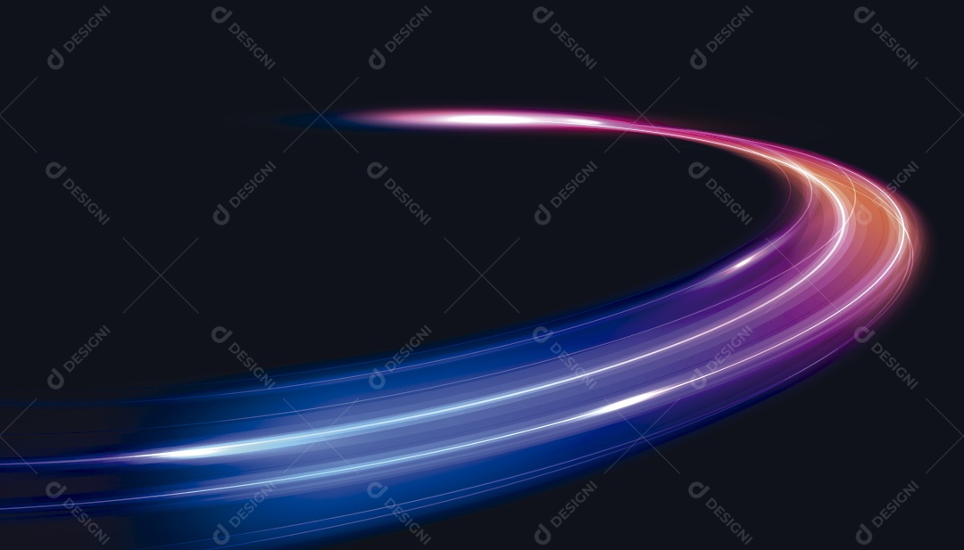 Movimento Abstrato Moderno de Alta Velocidade Vetor EPS