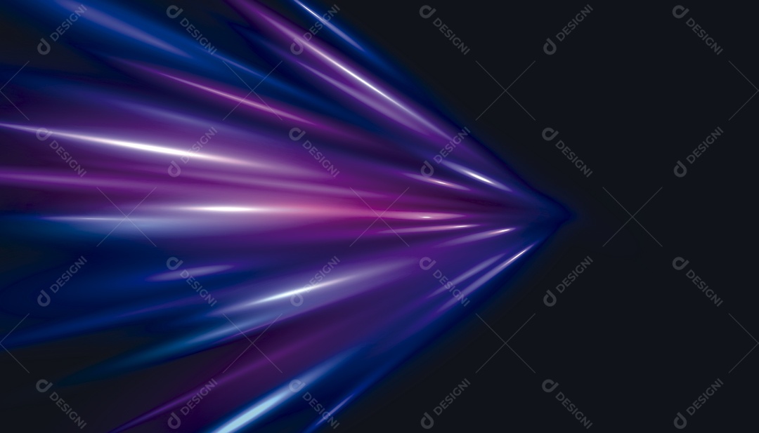 Movimento Abstrato Moderno de Alta Velocidade Vetor EPS