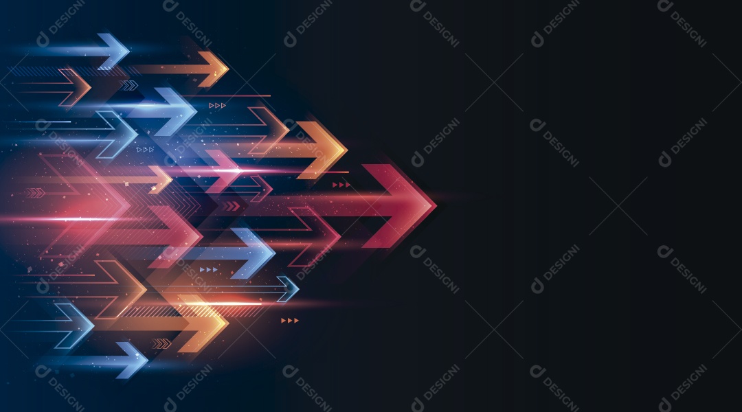 Movimento Abstrato Moderno de Alta Velocidade Vetor EPS