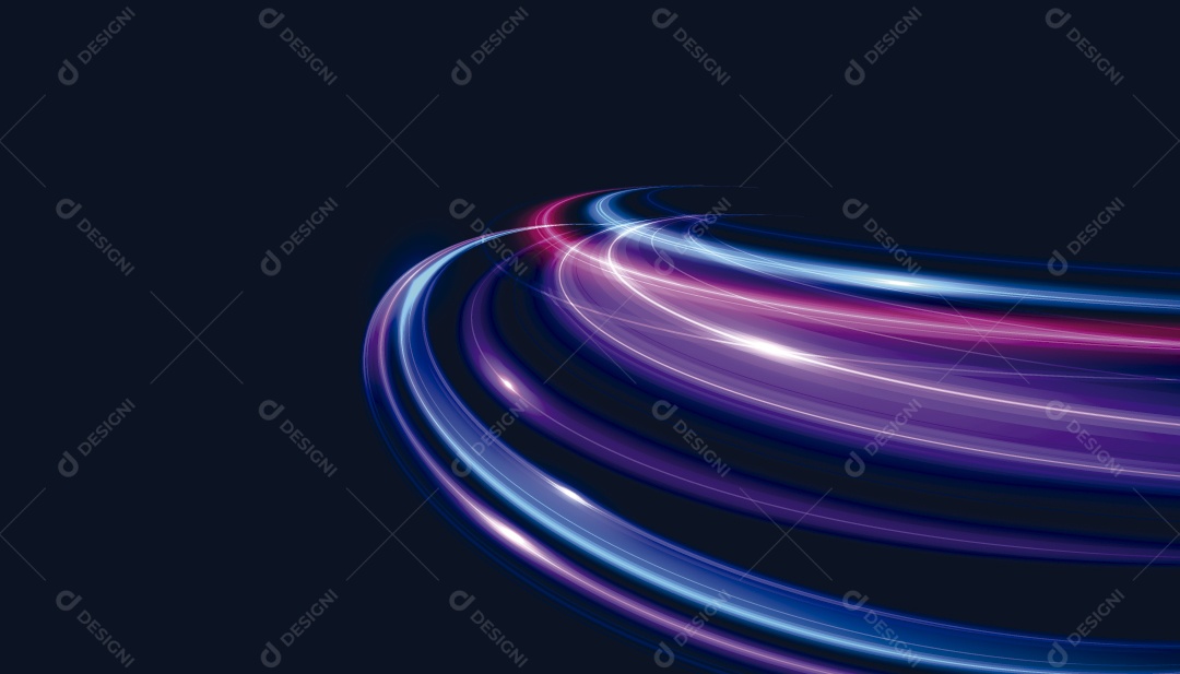 Movimento Abstrato Moderno de Alta Velocidade Vetor EPS