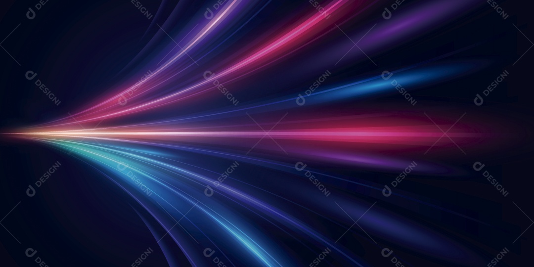 Movimento Abstrato Moderno de Alta Velocidade Vetor EPS