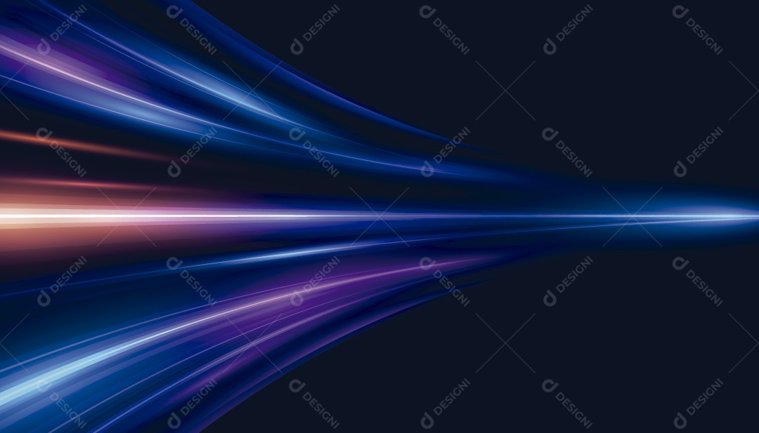 Movimento Abstrato Moderno de Alta Velocidade Vetor EPS