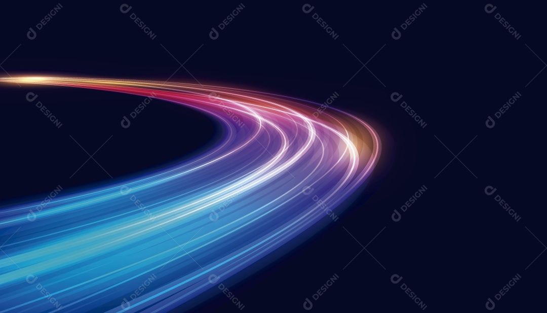 Movimento Abstrato Moderno de Alta Velocidade Vetor EPS