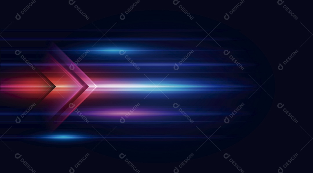 Movimento Abstrato Moderno de Alta Velocidade Vetor EPS