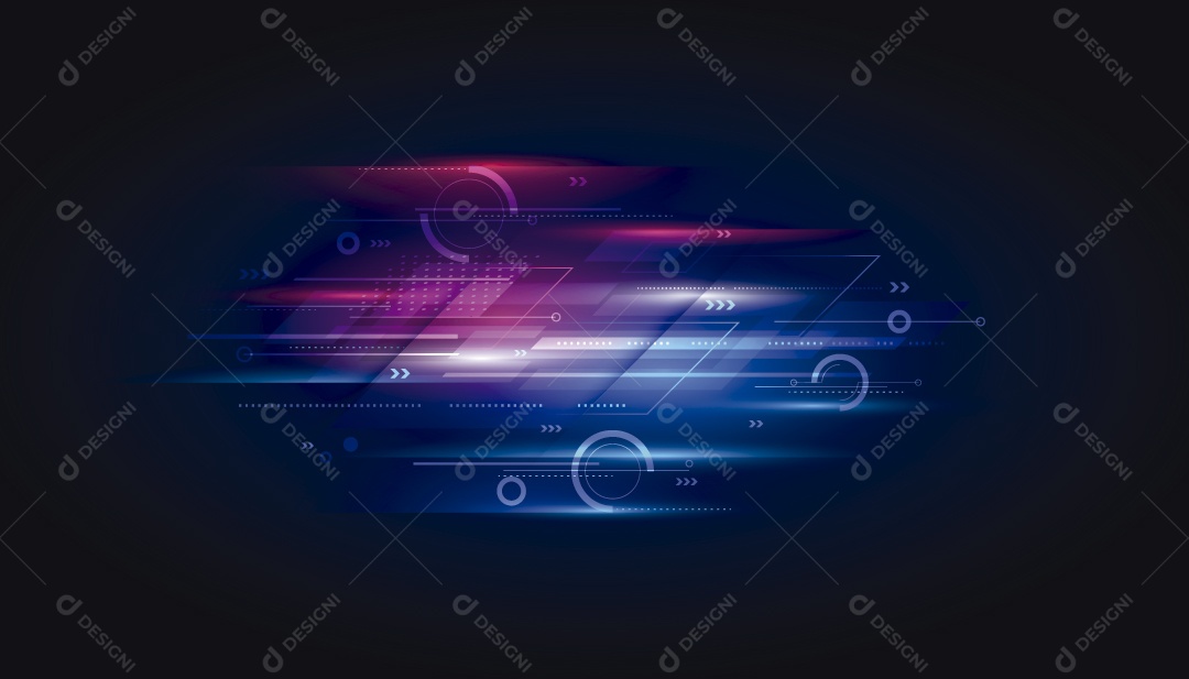 Movimento Abstrato Moderno de Alta Velocidade Vetor EPS