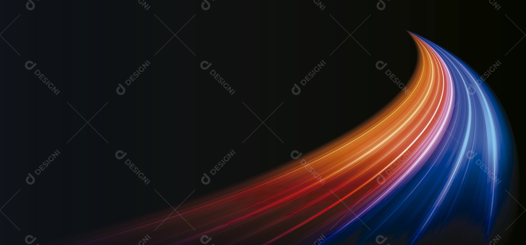 Movimento Abstrato Moderno de Alta Velocidade Vetor EPS