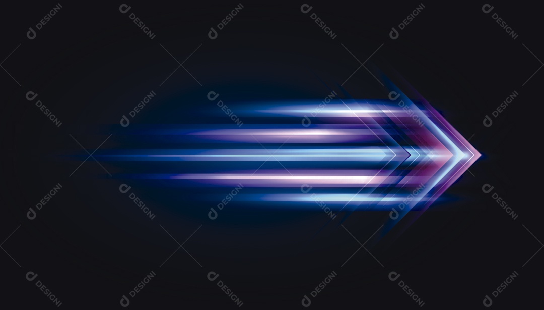 Movimento Abstrato Moderno de Alta Velocidade Vetor EPS