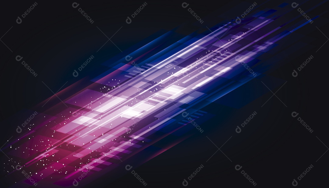 Movimento Abstrato Moderno de Alta Velocidade Vetor EPS