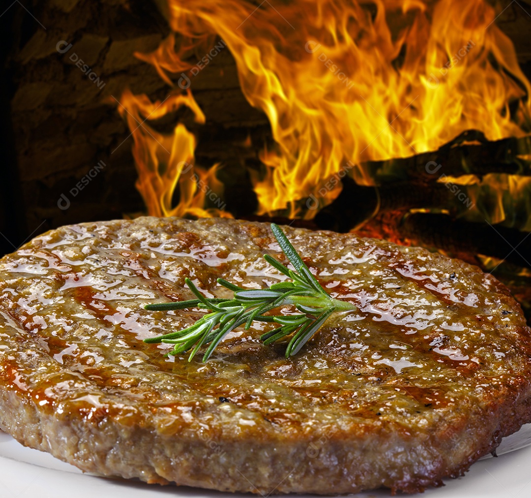 Hambúrguer de churrasco