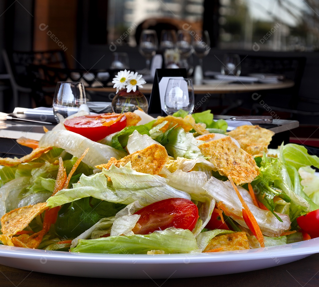 Salada tradicional deliciosa