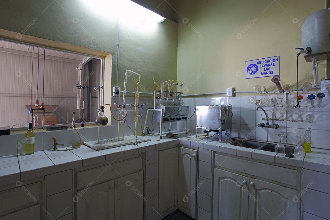 Sala de um laboratório
