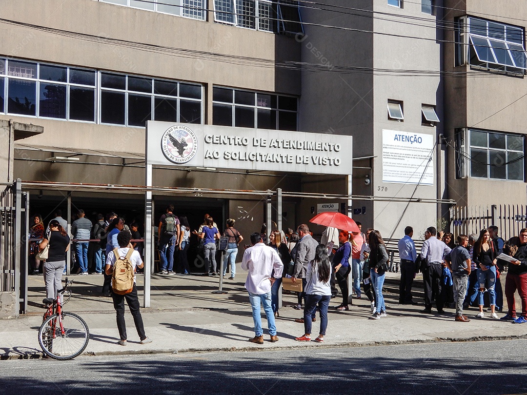 Central de atendimento ao solicitante de visto americano em São Paulo