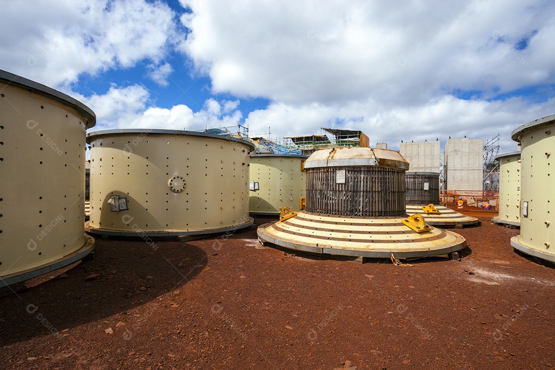 Moinho de bolas para moer minério de ferro