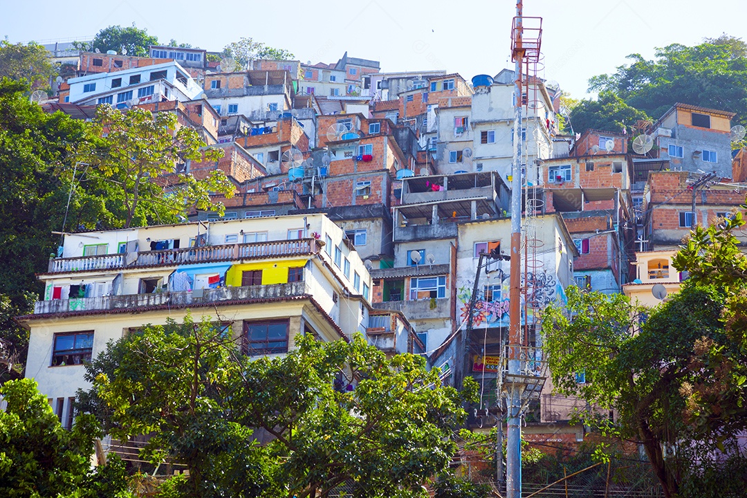 Favela no Rio de Janeiro