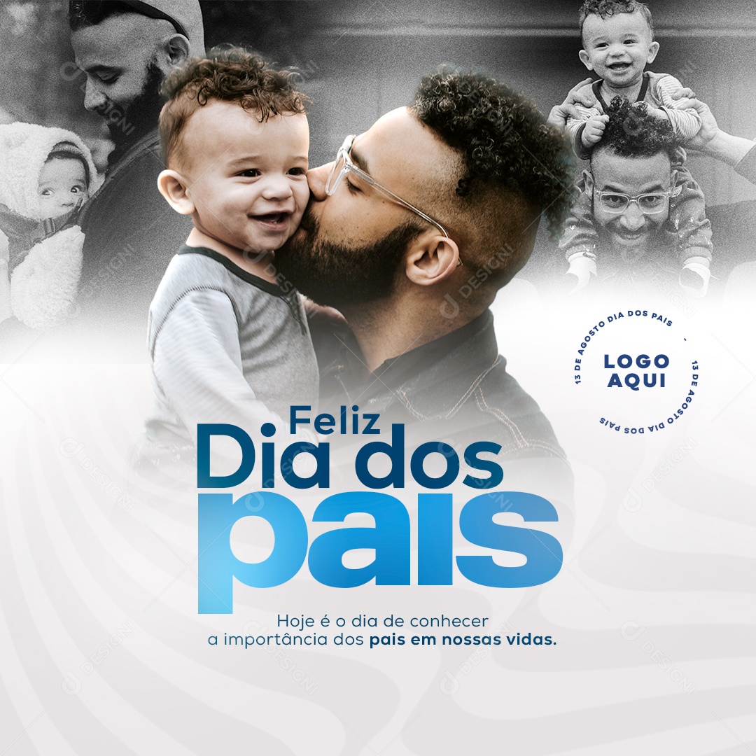 Dia dos Pais Social Media PSD Editável