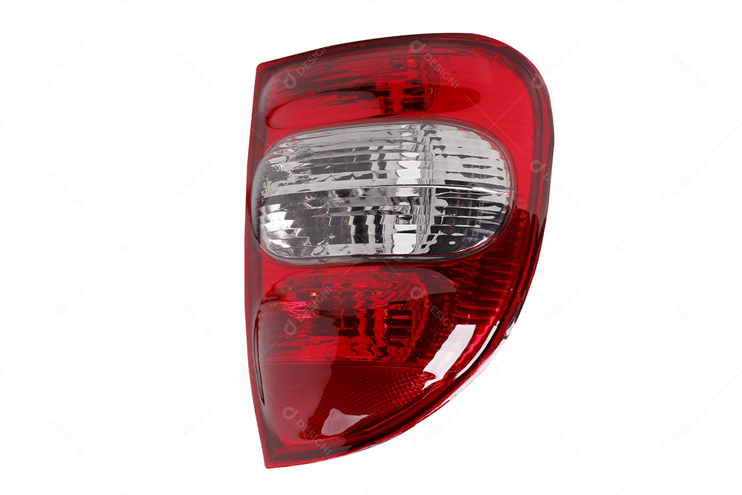 Lanterna traseira vermelha