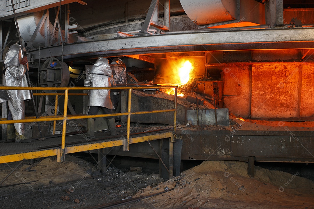 Indústria de ferro e aço