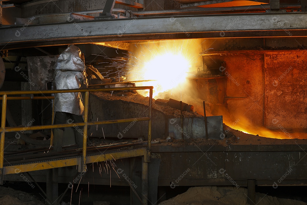 Indústria de ferro e aço