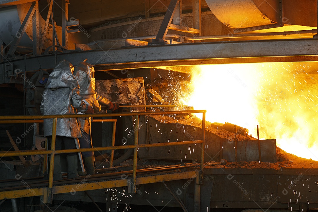 Indústria de ferro e aço