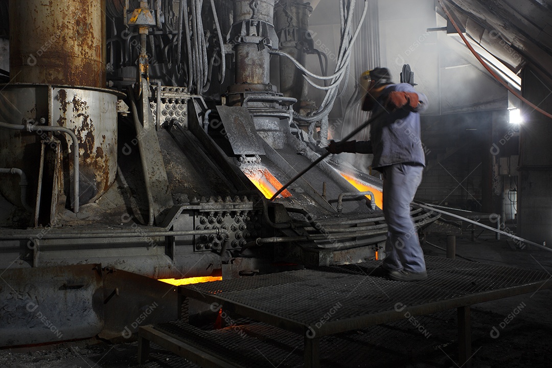 Indústria de ferro e aço