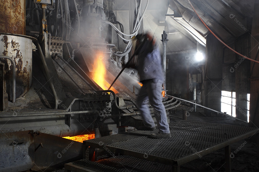 Indústria de ferro e aço